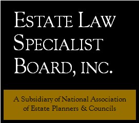 Welty 0044C Close Web Estate Law Specialist Board Logo